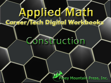 Consturction Math Catalog - Career/Tech Digital Workbook